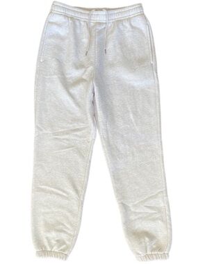Lazypants Fleece Jogger Beige Size Small